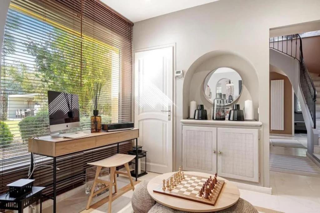 Grande Villa St-Tropez Area Avec Piscine Chauffee Gassin Dış mekan fotoğraf