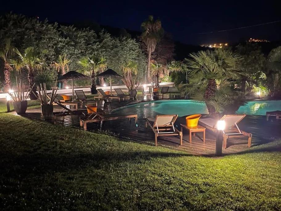 Grande Villa St-Tropez Area Avec Piscine Chauffee Gassin Dış mekan fotoğraf