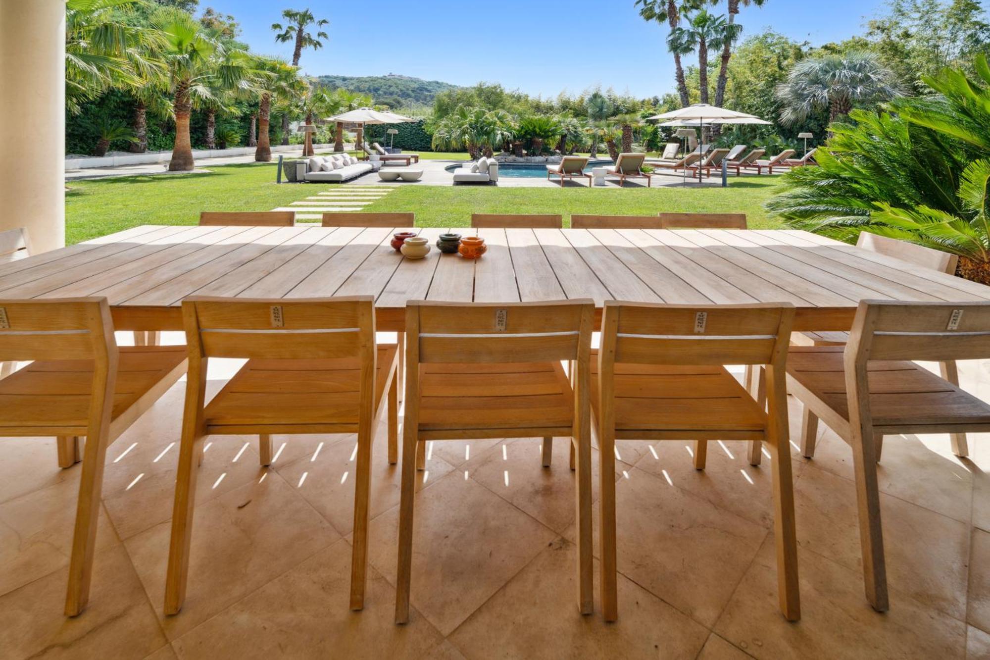 Grande Villa St-Tropez Area Avec Piscine Chauffee Gassin Dış mekan fotoğraf